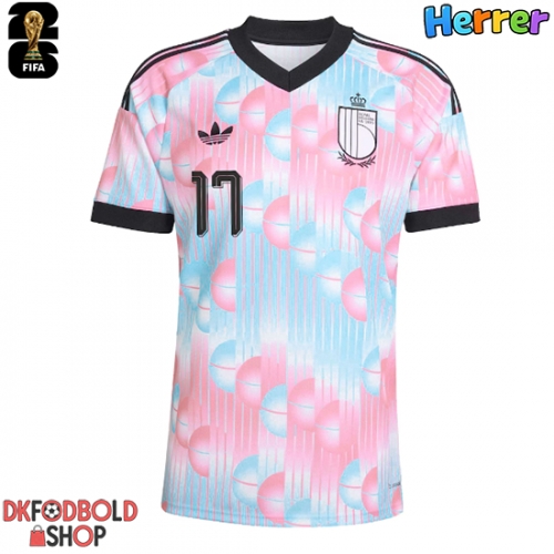 Belgien Charles De Ketelaere #17 Udebanetrøje VM 2026 Kort ærmer